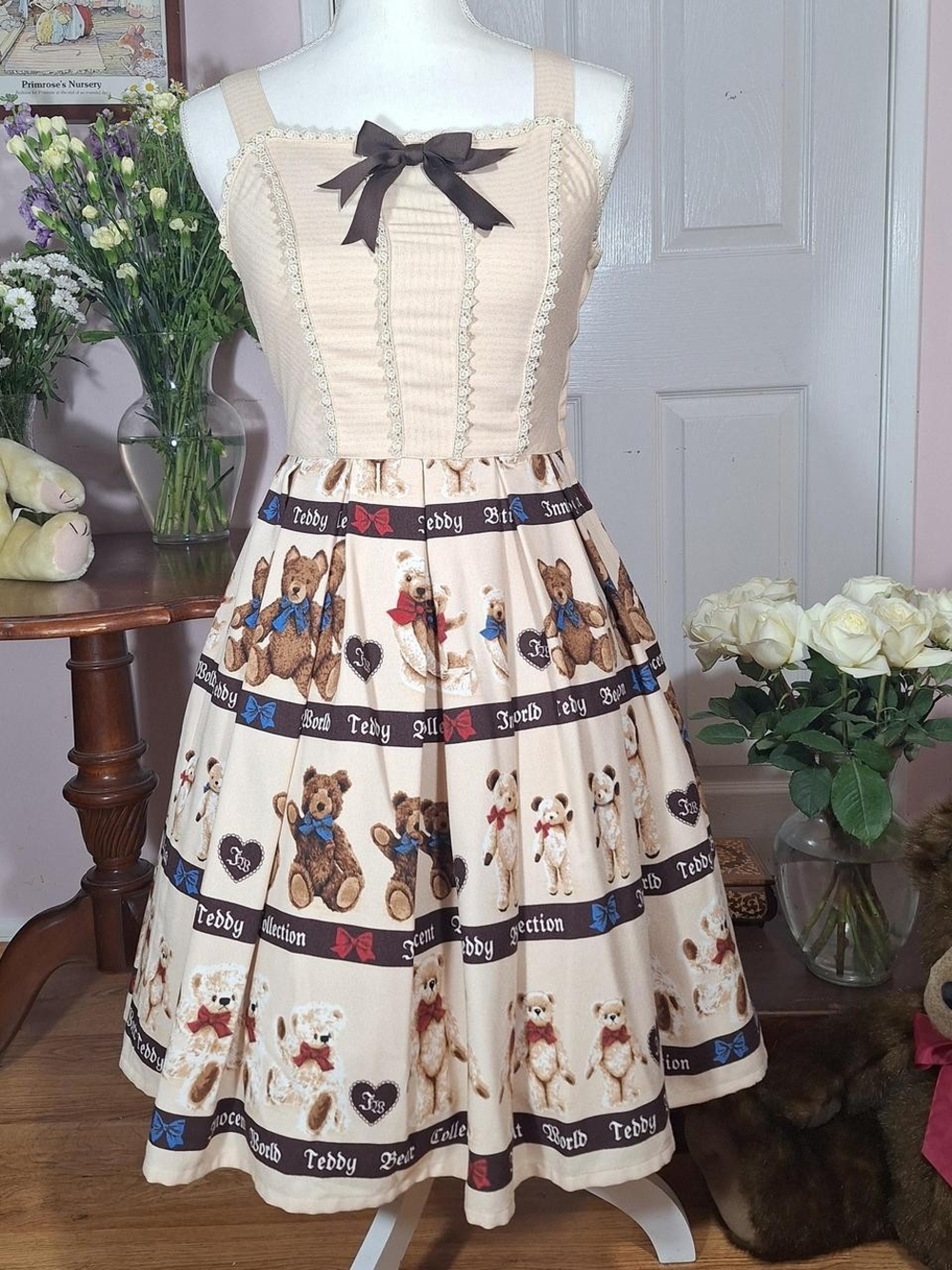 🧸 Innocent World “Bear Collection” JSK (Brown) 🤎